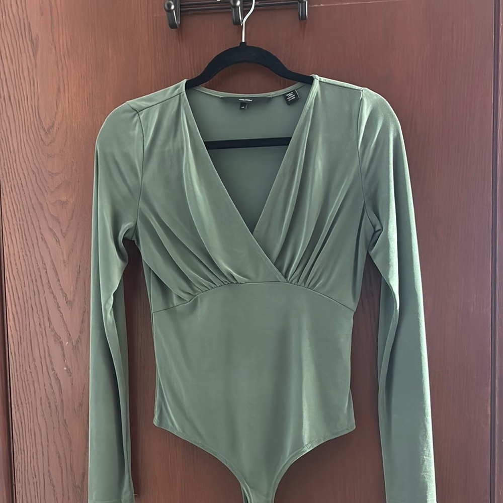 Green Long Sleeve Bodysuit